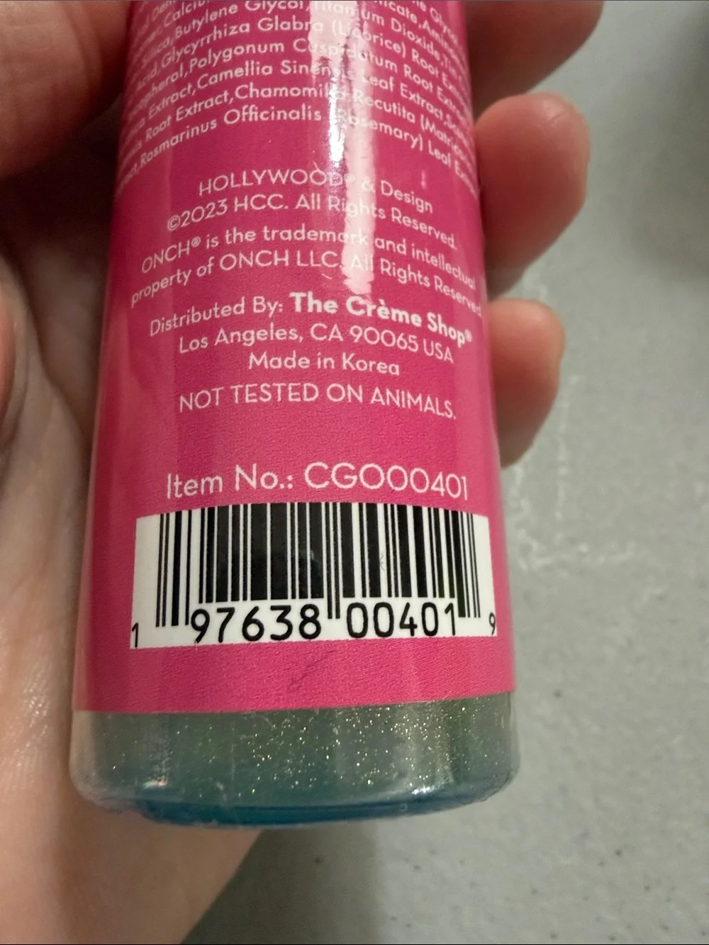The Crème Shop - Crystal Glow Moisturizing Shimmer Mist